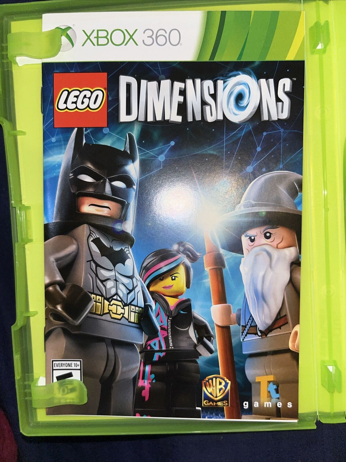 Lego Dimensions (Xbox 360) With Booklet, New Case, Tested
