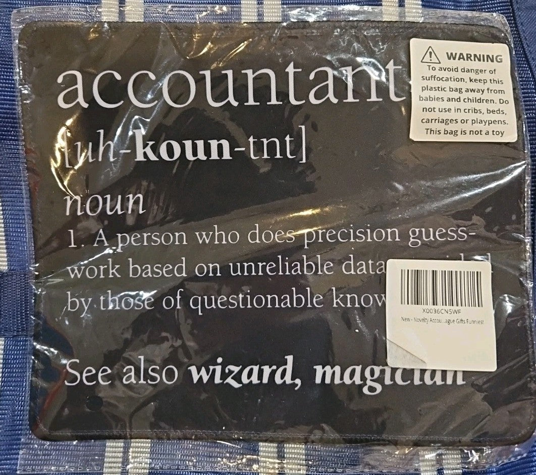 Accountant Definition Mouse Pad