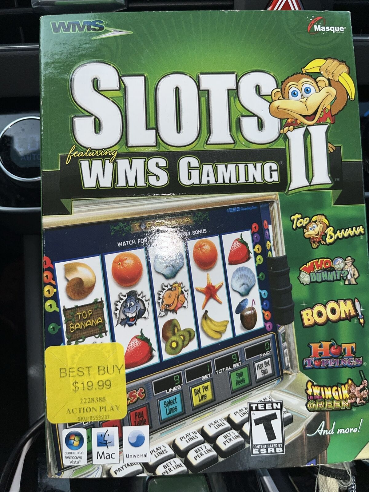 Slots Featuring WMS Gaming II (Windows/Mac, 2008)