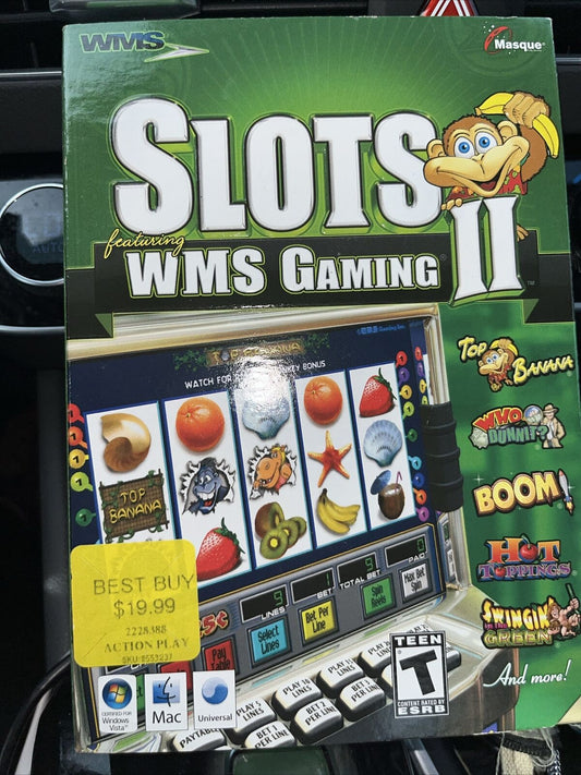 Slots Featuring WMS Gaming II (Windows/Mac, 2008)