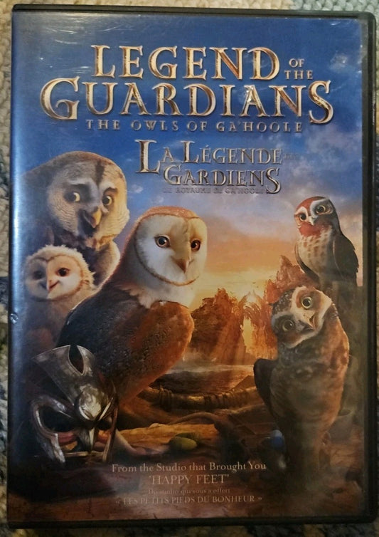 Legend of the Guardians: The Owls of GaHoole (DVD, 2010, Canadian) New Sealed