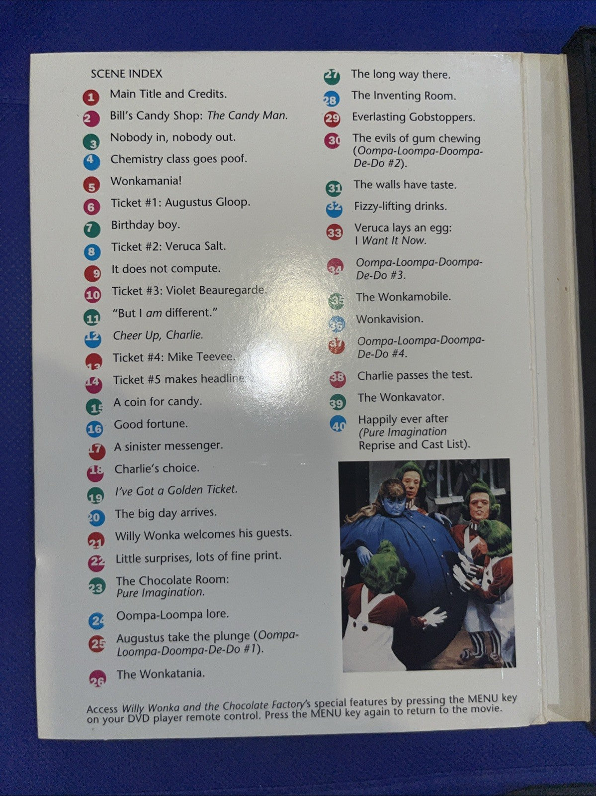 Willy Wonka and the Chocolate Factory (DVD, 1997)