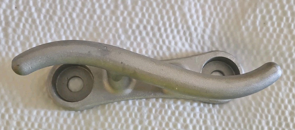 9.5" Cast Aluminum Dock Cleat 6" Mounting Holes
