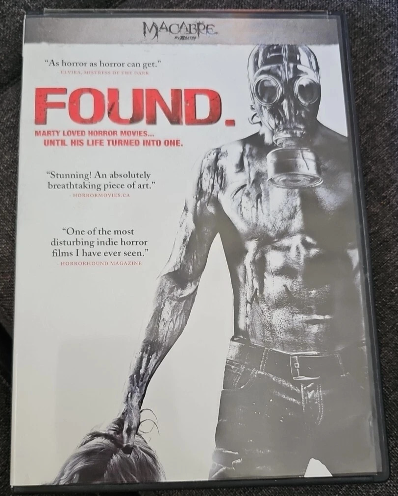 Found (DVD, 2014) Horror