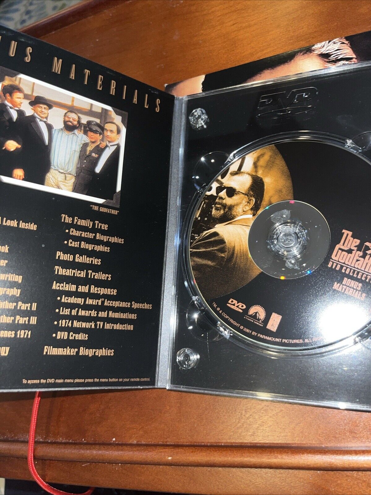 The Godfather DVD Collection (DVD, 2001, 5-Disc Box Set) Tested