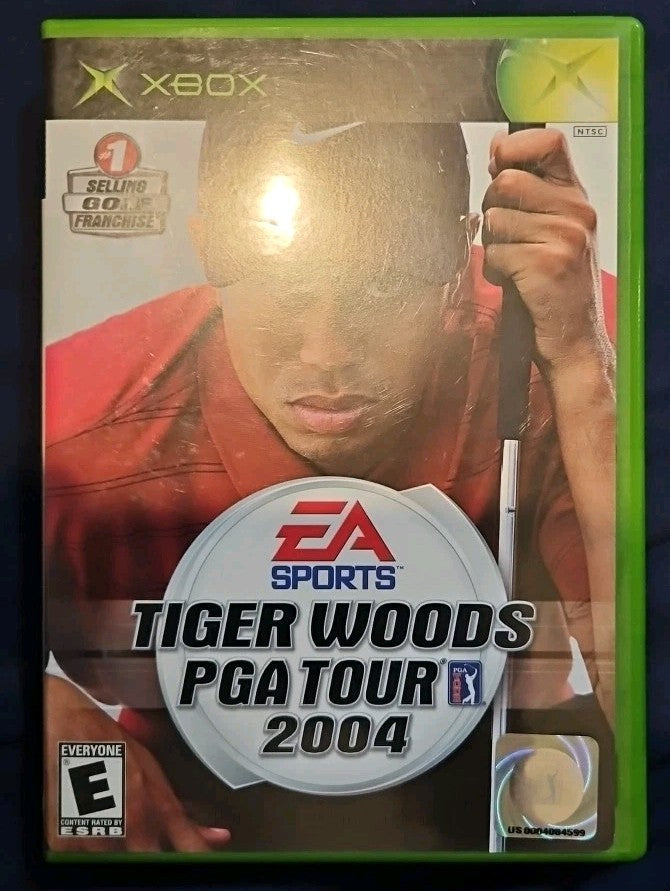 Tiger Woods PGA Tour 2004 (Xbox) Tested. No Scratches. New Case.