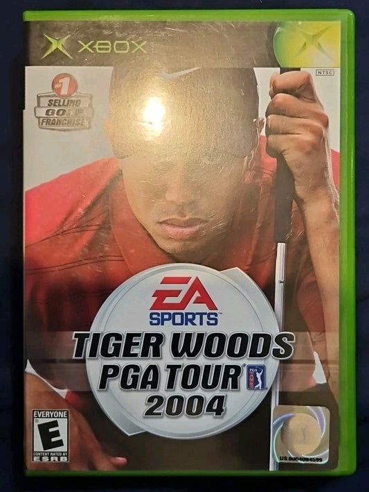 Tiger Woods PGA Tour 2004 (Xbox) Tested. No Scratches. New Case.
