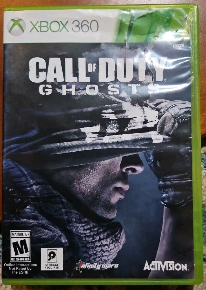 Call of Duty: Ghosts (Xbox 360) Tested. No Scratches. New Case. Resealed