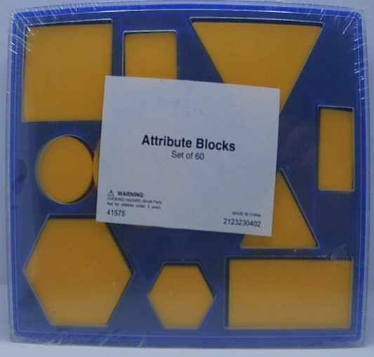 New Sealed Attribute Blocks Set of 60 Blocks (BRAND NEW)