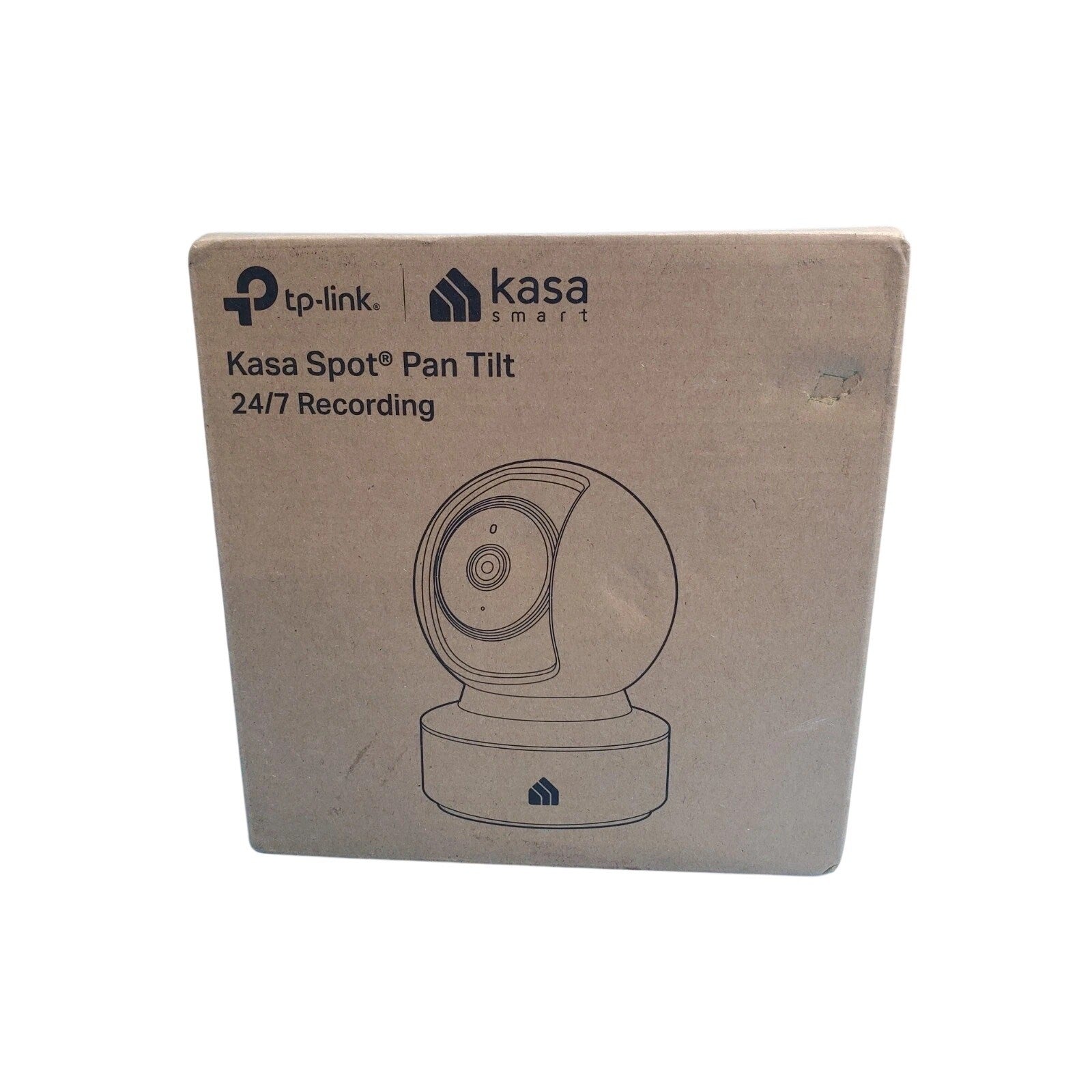 TP-Link Kasa Smart Indoor Pan-Tilt Home Security Camera, 1080p 2.4G WiFi (EC71)