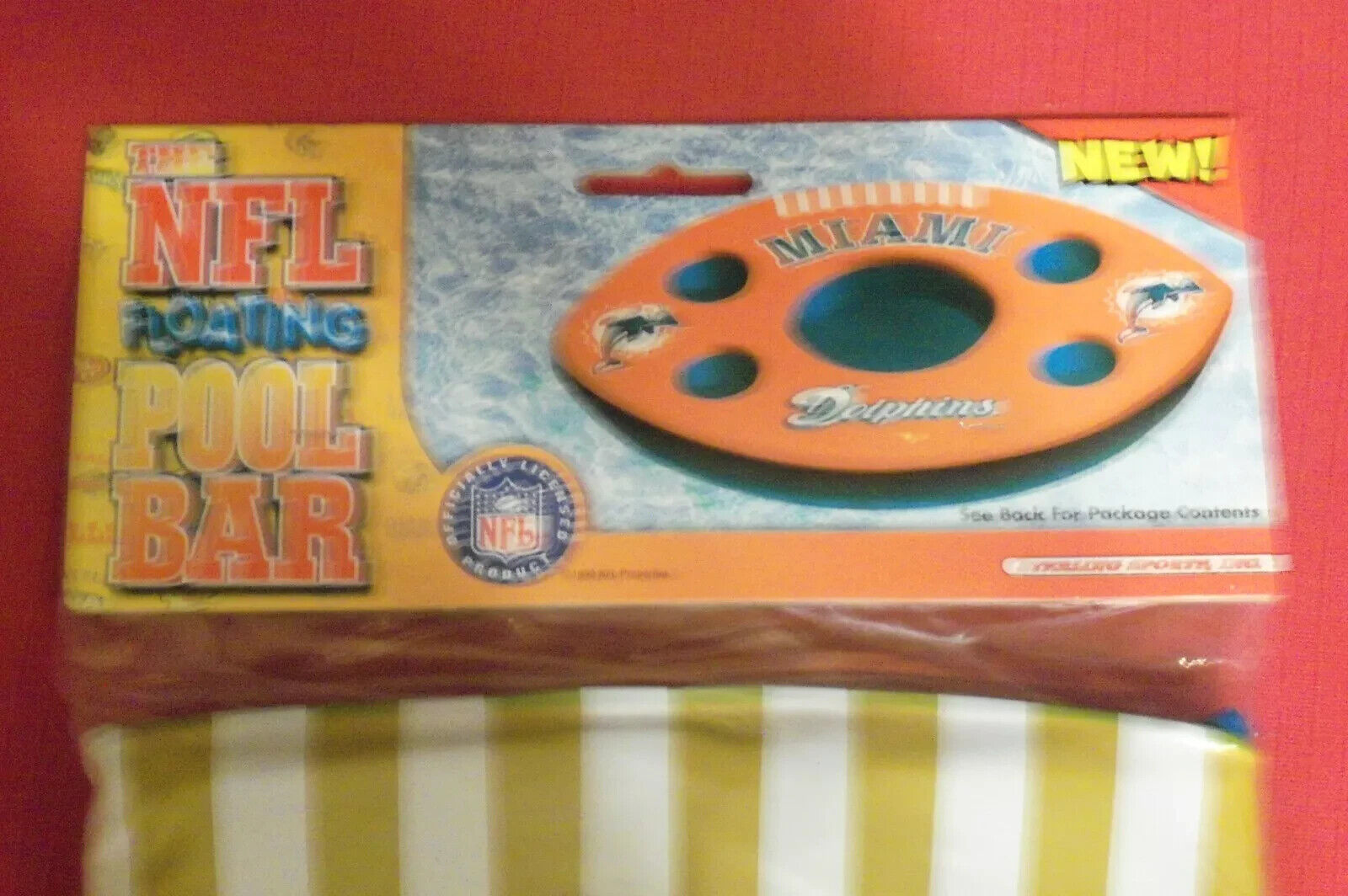 Jacksonville Jaguars NFL Inflatable 20" X 32" Floating Pool Bar - BRAND NEW