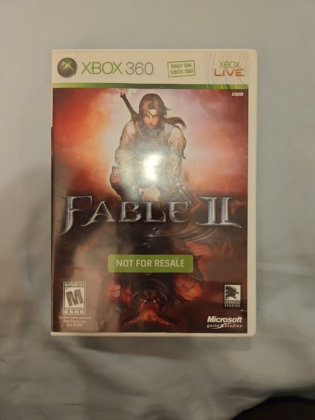 Fable II  (Xbox 360) With manual. Tested