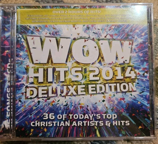 Wow Hits 2014 [Deluxe Edition] by Various Artists (CD, Sep-2013, 2 Discs, Wow...