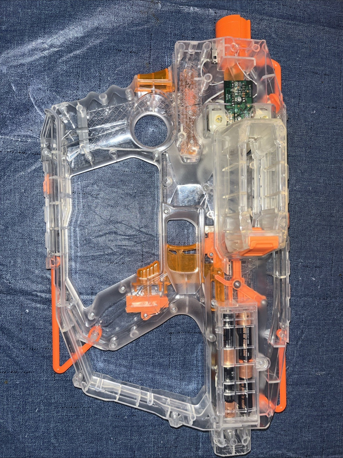 Nerf Motorized Evader Modulus Rifle  w/ Switchable Illumination + 2 Mags