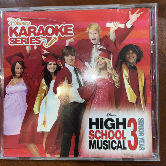 High School Musical 3: Senior Year by Disney's Karaoke Series (CD, Feb-2009,...