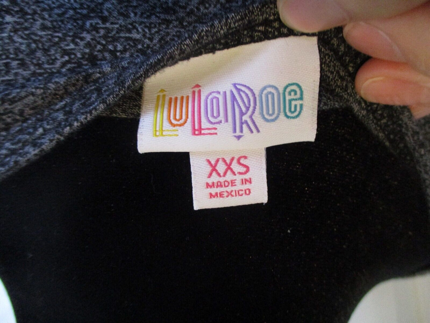 LuLaRoe Irma Heathered Gray Tunic XXS NWOT