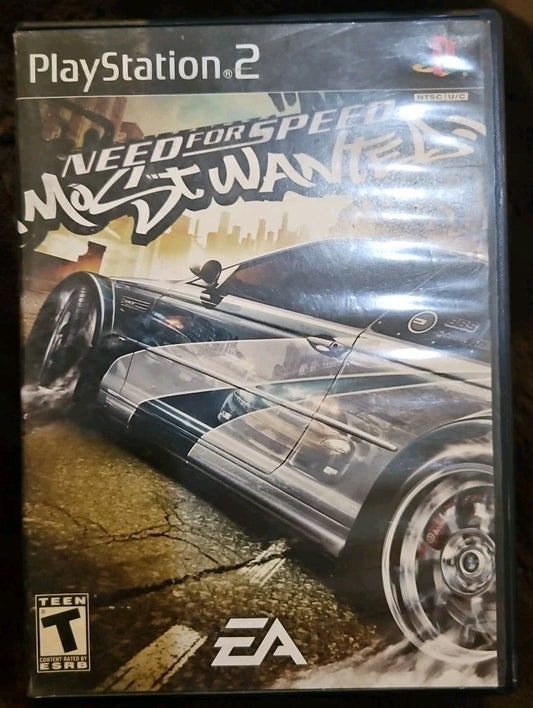 Need for Speed: Most Wanted (PS2) No Game. Artwork + Case. No Manual