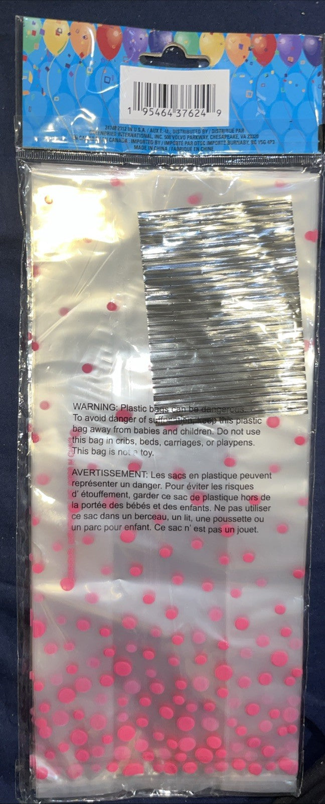 25 Loot Bags 5” x 11.5” x 3”