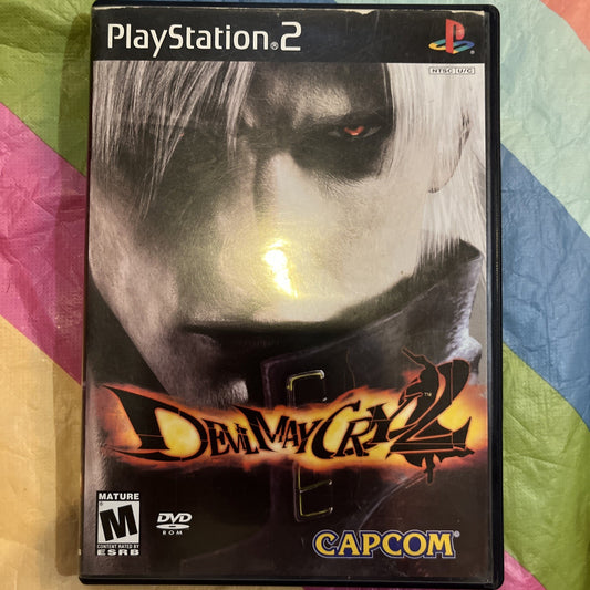 Devil May Cry 2 (PS2) CIB. Manual. 2-Disc. Original Case