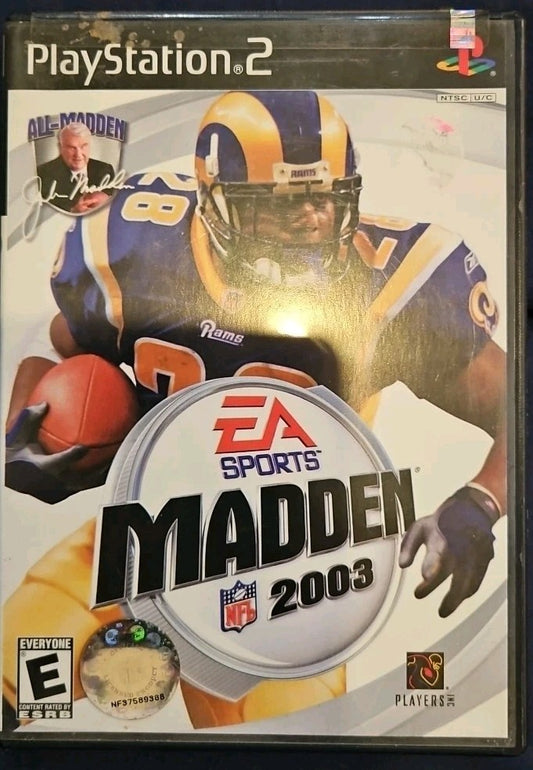 Madden NFL 2003 (Sony PlayStation 2, 2002)