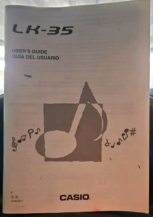 LK-35 Casio User's Guide