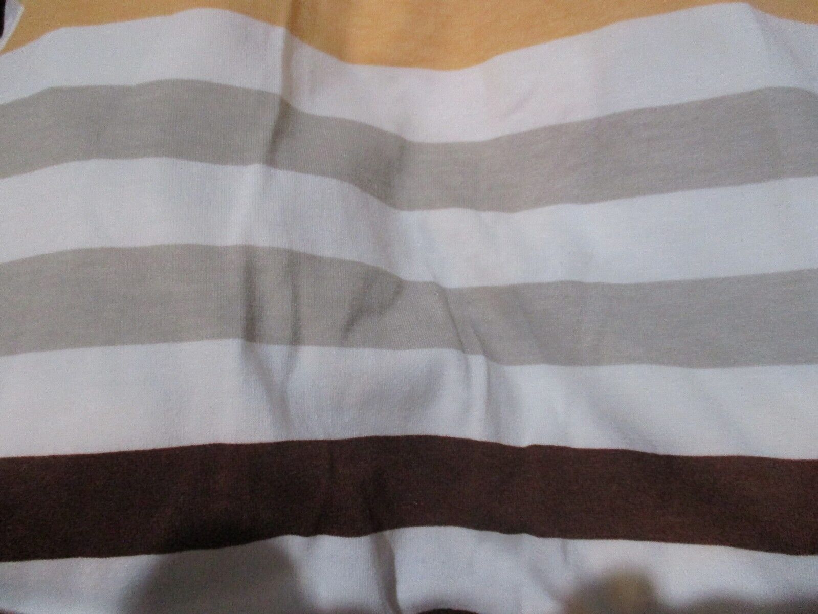 LuLaRoe NWT Melissa Stripes Small Red Brown Yellow Gray