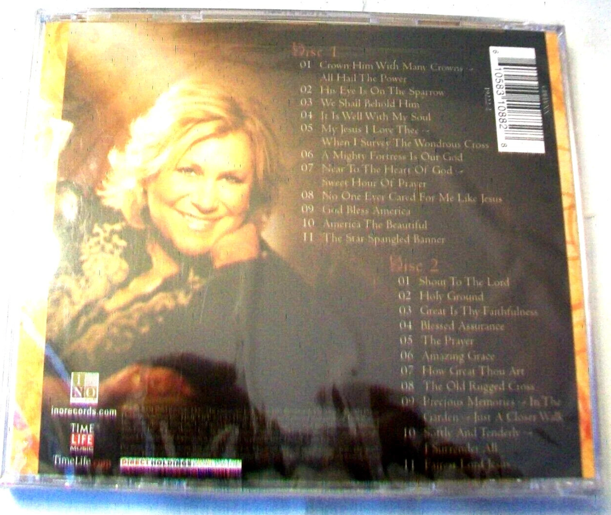 Hymns of Faith: Songs of Inspiration by Sandi Patty (CD, 2004, 2 Discs) NEW