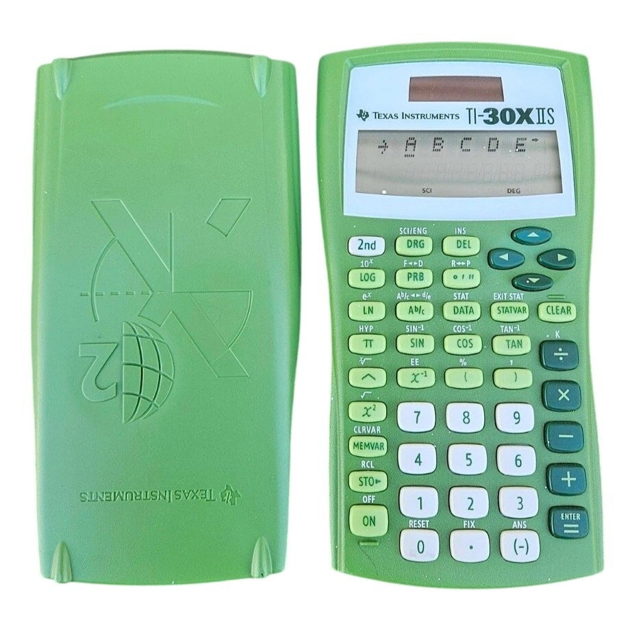Texas Instruments TI-30XIIS Scientific Calculator Green