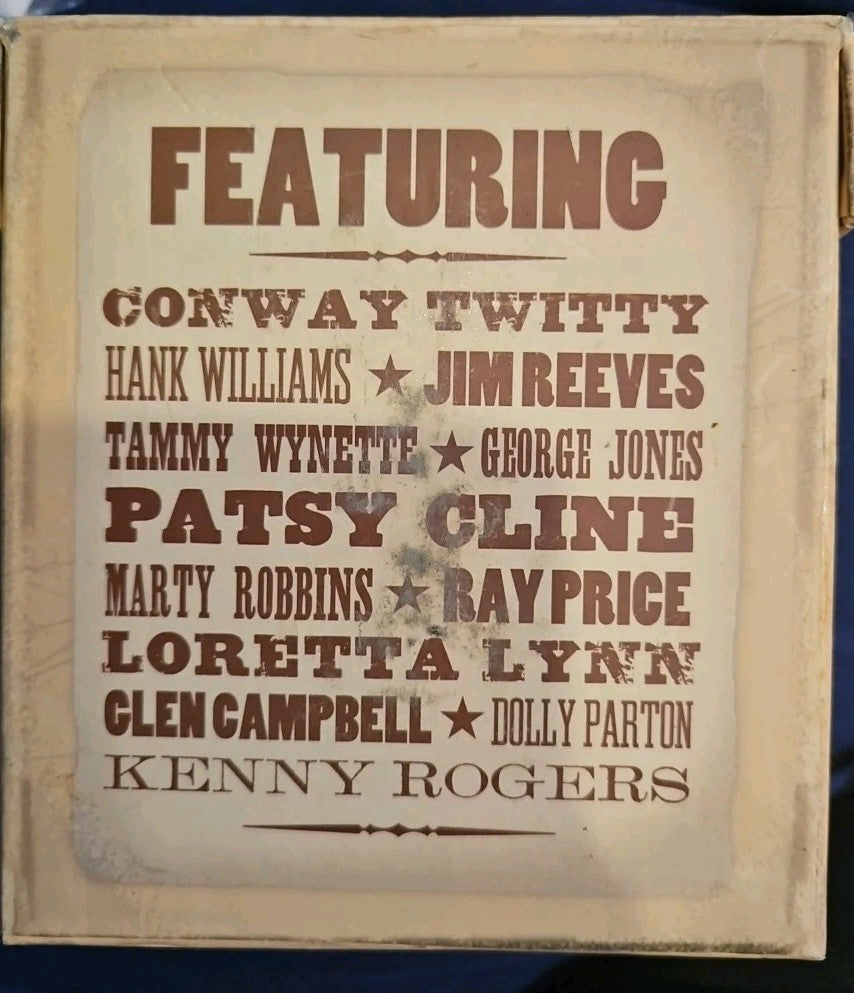 TIME-LIFE-CLASSIC COUNTRY-80'S LOVE SONGS ( NEW/) 6 CD Set. Some Boxwear