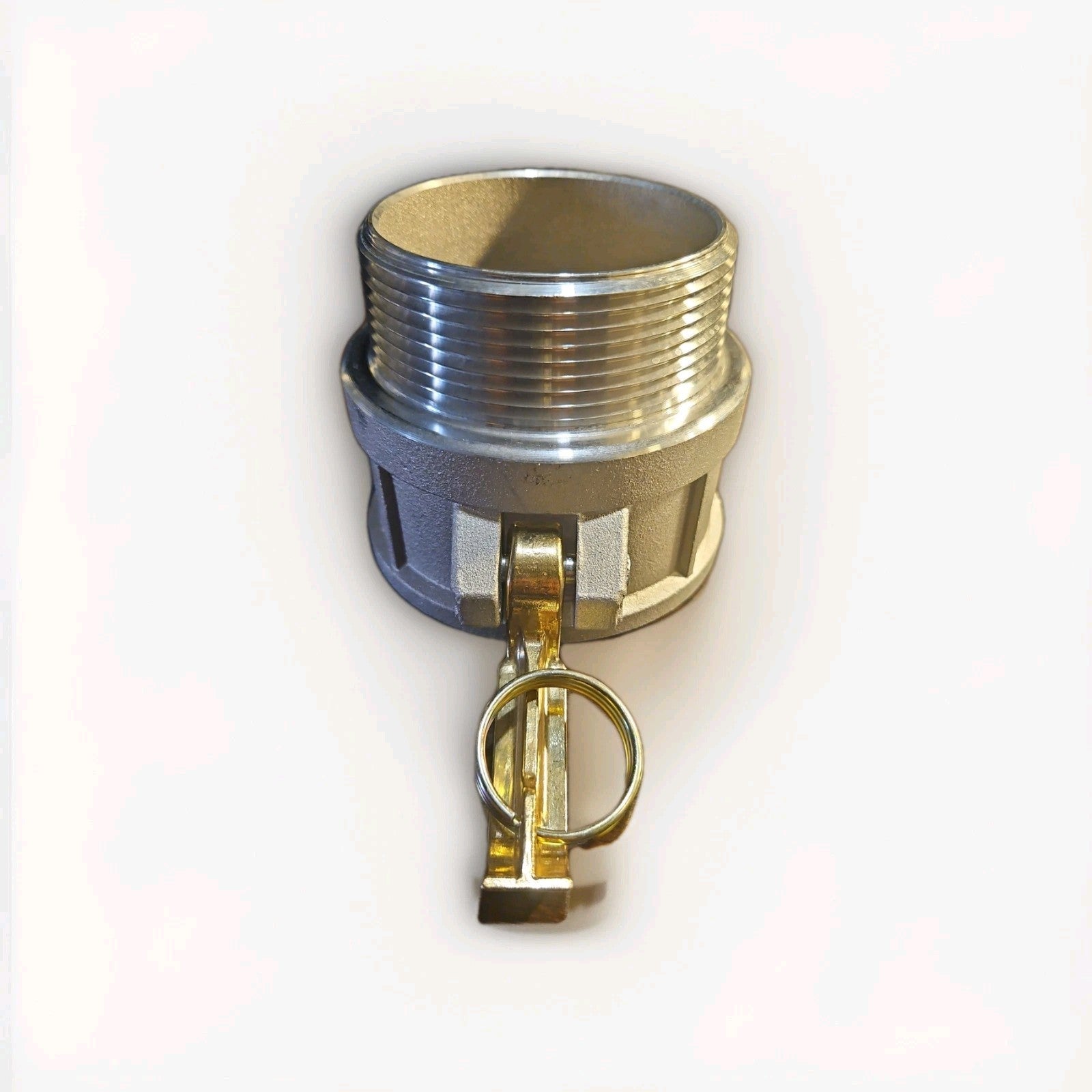 400B 4-inch Female Camlock x MNPT 316 Stainless Steel Quick-Disconnect Fitting