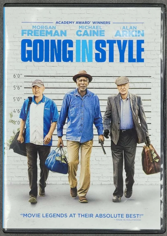 Going in Style (DVD) Tested. New Case