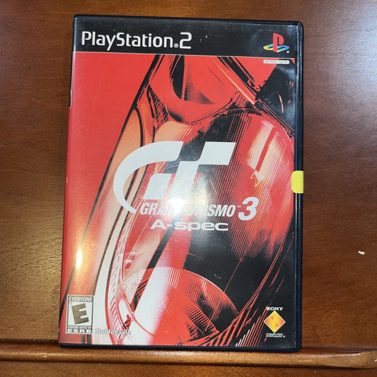 Gran Turismo 3 A-spec Video Game (PlayStation 2) CIB. Tested. New Case. Resealed