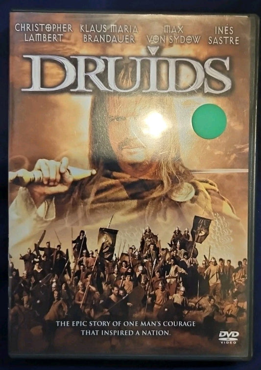 Druids (DVD, 2001) brand new sealed