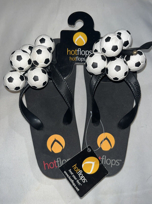 Hotflops Sportsflops Flip Flops Soccer Flops Kids Medium 13/1