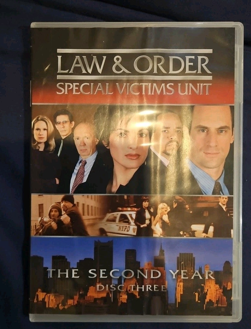 Law & Order: Special Victims Unit - The Second Year (DVD, 2005, 3-Disc Set)