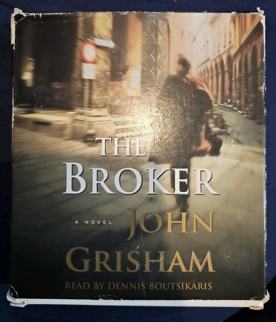 Broker by John Grisham (CD Set) + Frank McCourt "Teacher Man"