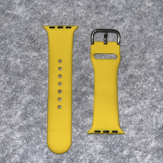 American Yellow Apple Watch Wports Band fits 38/40/41mm Series 4,5,6,7,8,9 & SE