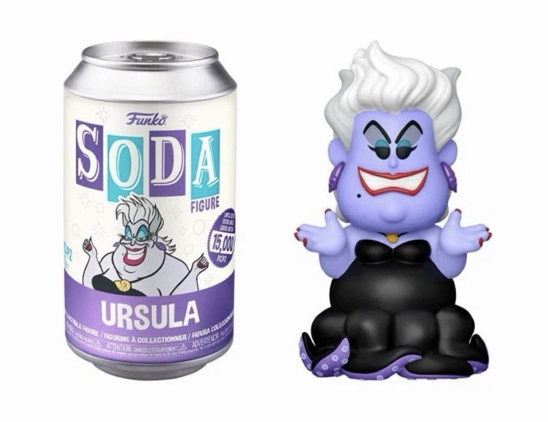 Funko Pop! Soda Disney Little Mermaid URSULA Limited Edition Chase NEW NIP