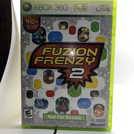 Fusion Frenzy 2 Xbox 360 with Manual
