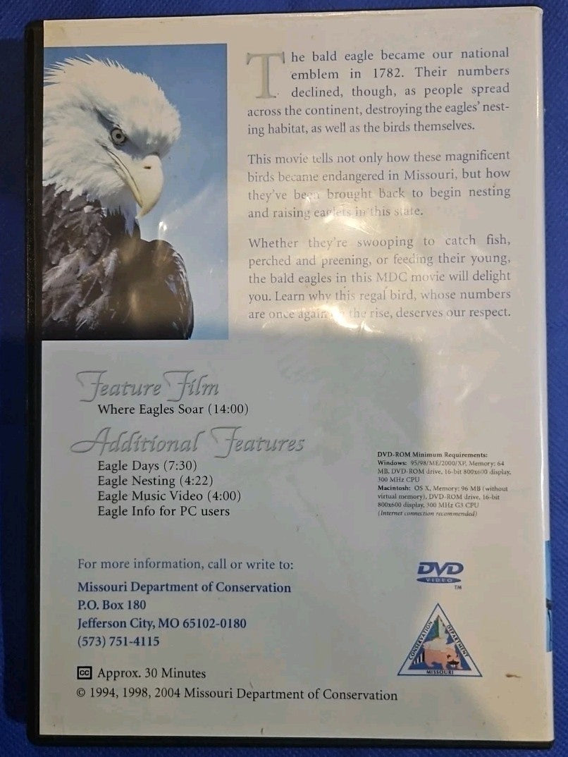 Where Eagles Soar (DVD) Sealed