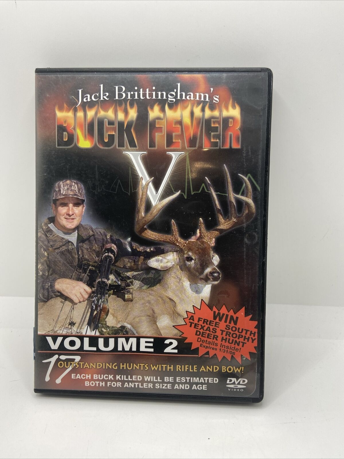 2005 JACK BRITTINGHAM'S BUCK FEVER 5 VOLUME 2 DVD