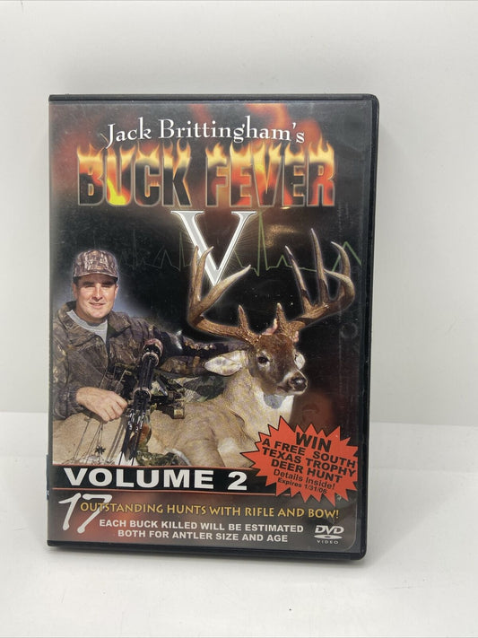 2005 JACK BRITTINGHAM'S BUCK FEVER 5 VOLUME 2 DVD