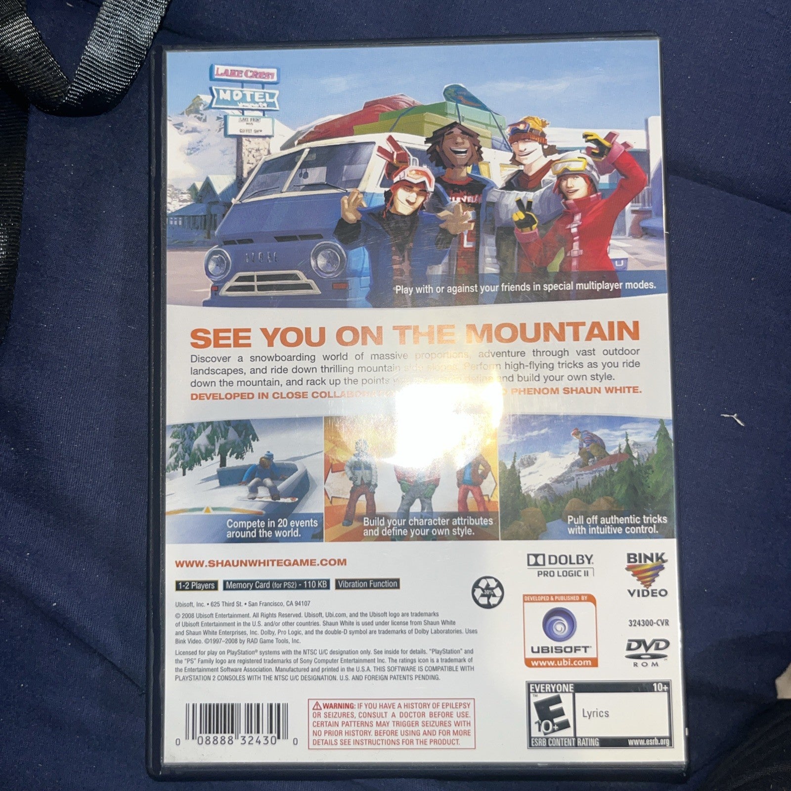 Shaun White Snowboarding (Sony PlayStation 2, 2008)