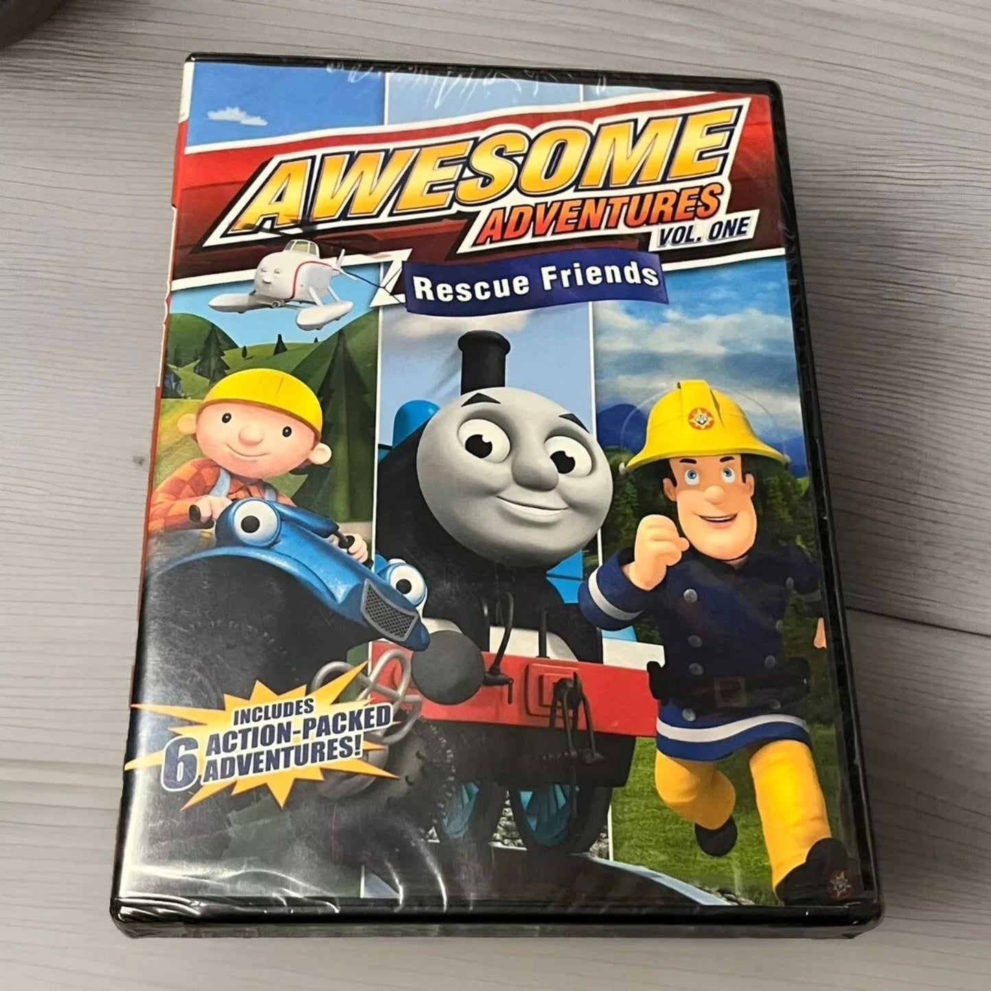 Awesome Adventures Volume One Rescue Friends (DVD) Factory Sealed