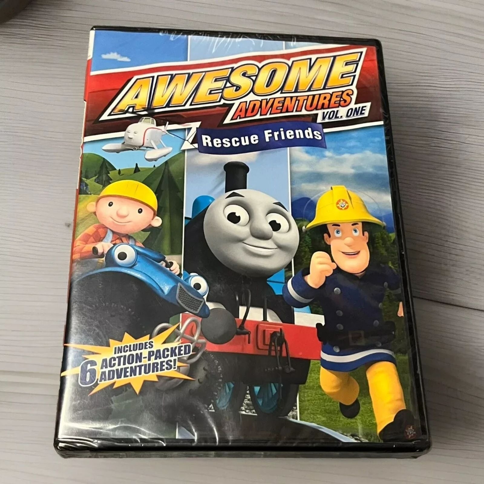 Awesome Adventures Volume One Rescue Friends (DVD) Factory Sealed