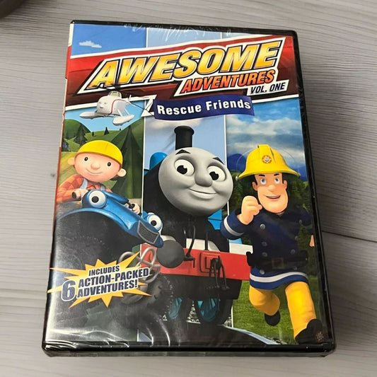Awesome Adventures Volume One Rescue Friends (DVD) Factory Sealed