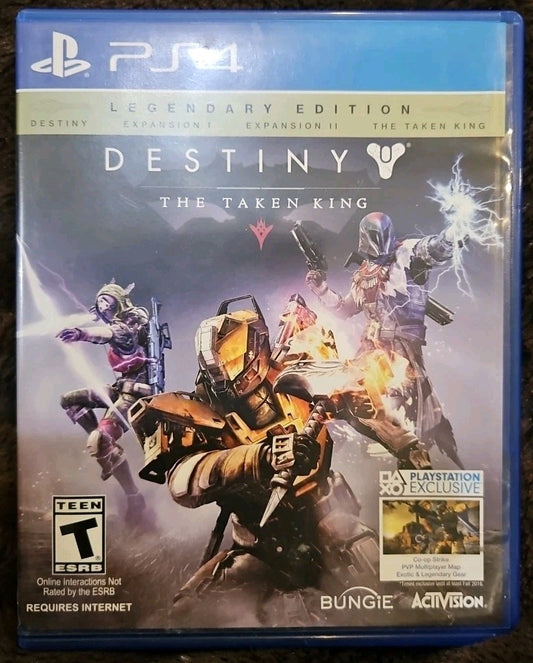 Destiny: The Taken King - Legendary Edition (PS4) No Game. Box Art+Case Only