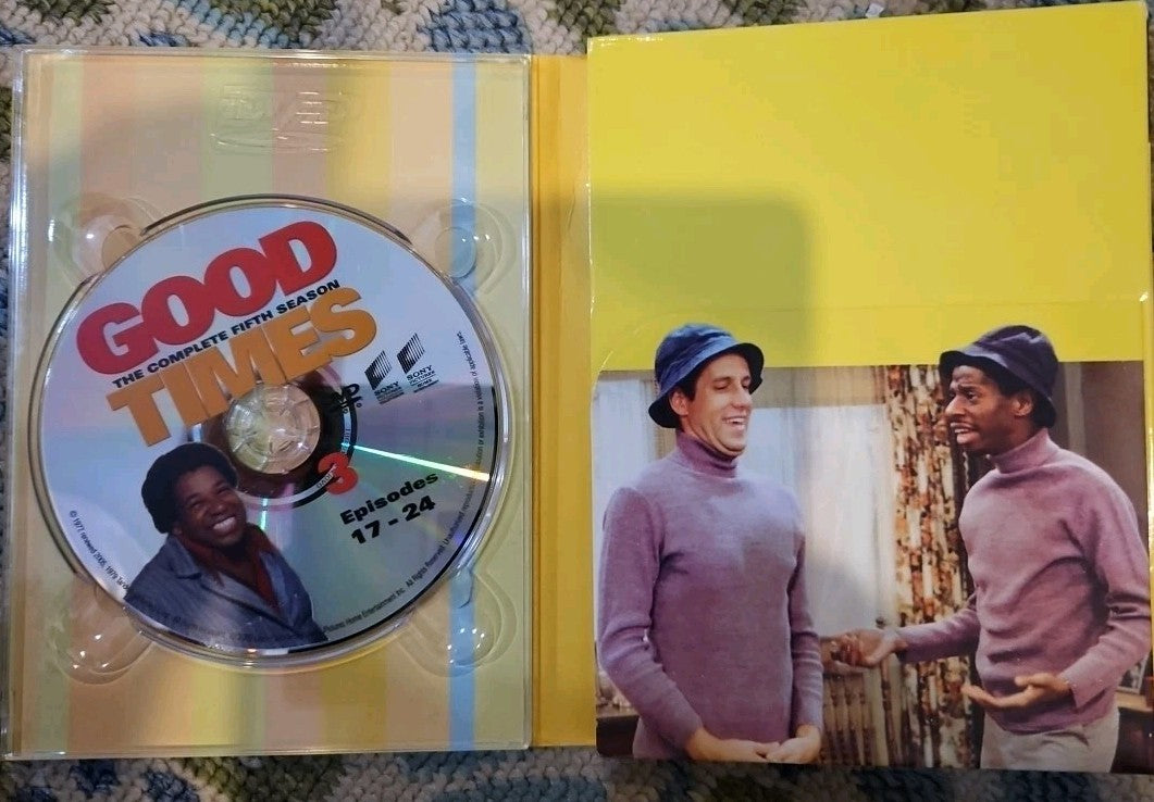 Good Times: Complete Fifth Season (DVD) Missing Disc 1.  Tested.