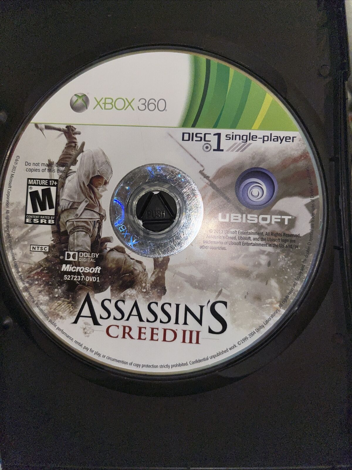 Assassin's Creed III (Microsoft Xbox 360, 2012)