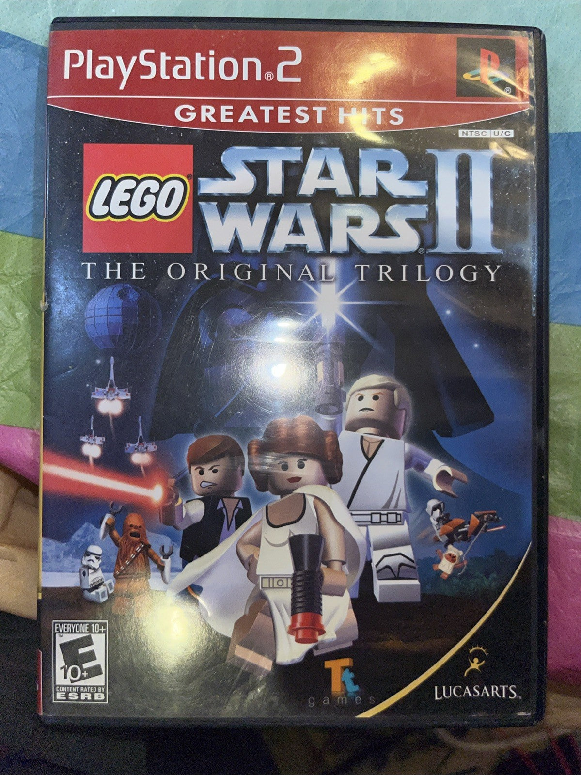 Lego Star Wars 2 the Original Trilogy (PS2) Tested. No Manual. Original Case